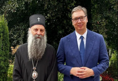 Vučić sutra sa patrijarhom i Sinodom
