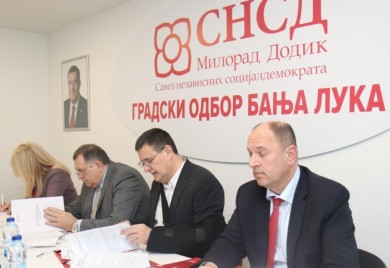 Počela sjednica Predsjedništva GO SNSD: Prisustvuju Dodik i Cvijanović