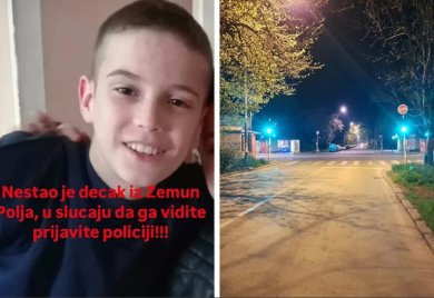 Oglasio se tata nestalog Ilije (12): Nisam ga video od preksinoć