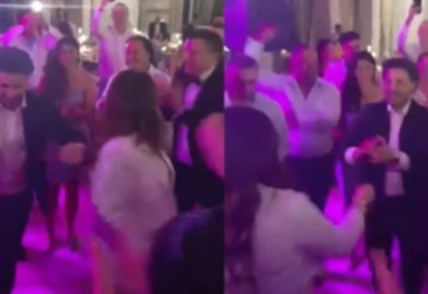 Hit snimak Dritana Abazovića: Opušten pleše na Bečićevoj svadbi, mladoženja tapše i poskakuje VIDEO