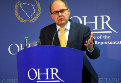 Šmit se obraća javnosti povodom izmjena Izbornog zakona BiH