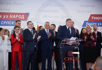 SNSD u ubjedljivom vođstvu: Minić 276.426 glasova, Cvijanovićeva nedostižna, parlamentarni rezultati potvrđuju dominaciju