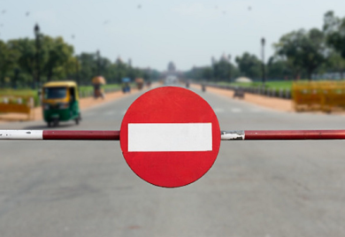 Srbi u Gotovuši blokirali put