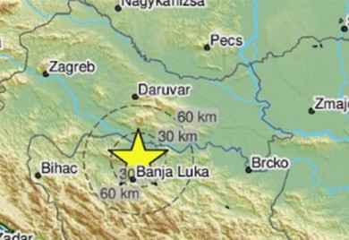 Zemljotres zatresao Banjaluku