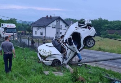 Izgubljen život zbog neprilagođene brzine: Nastradao otac šestoro djece VIDEO
