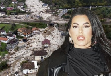 Seka Aleksić donirala novac za pogođene poplavama u BiH