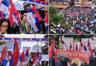 U Severnoj Mitrovici počeo veliki narodni skup Srba