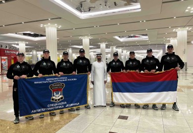 Pripadnici SAЈ-a MUP-a Srpske na prestižnom takmičenju „UAE SWAT Challenge“ u Dubaiju