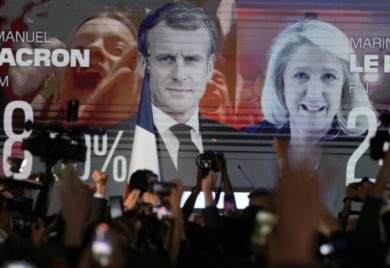 Projekcije rezultata izbora u Francuskoj: Debakl Marin Le Pen, vodi ljevičarska koalicija, Makron drugi