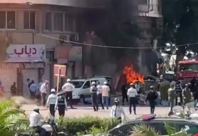 Eksplozija u Damasku, Makron bezbjedan