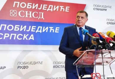 Dodik sumirao izbore: SNSD vodeća partija u BiH