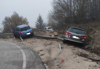 Saobraćajna nezgoda kod Banjaluke, učestvovalo više vozila