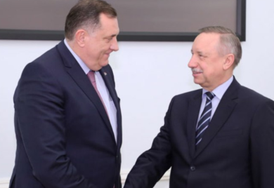 Guvernator Sankt Peterburga čestitao Dodiku pobjedu na izborima