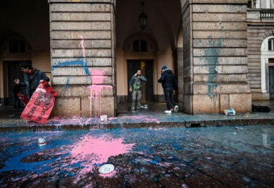 Farba bačena na milansku “Skalu”