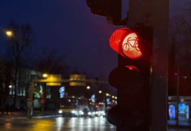 U svijetu odavno normalno: "Čudo" u Banjaluci - semafor za bicikliste