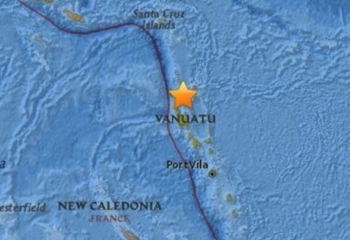 Zemljotres pogodio ostrvo Vanuatu