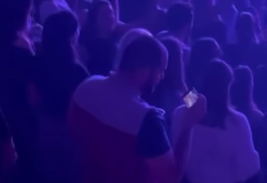 Rozga je Rozga, ali Partizan ispred svega: Hit snimak sa koncerta u Beogradu