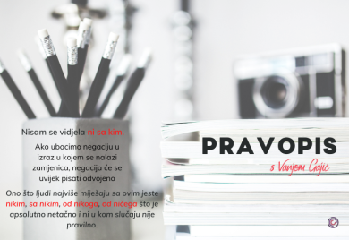 Da li je pravilno pisati ni sa kim ili sa nikim?