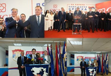 Izborna noć ogolila opoziciju u Srpskoj: prazne sale, tišina i podrška „na riječ“