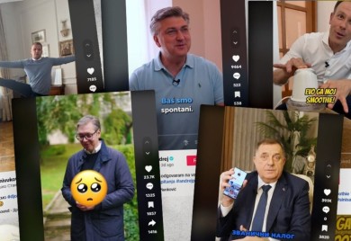Političari TikTokeri: Znaju li Mile, Ja Sam Aleksandar, Draško i Ćamil privući pažnju mladih