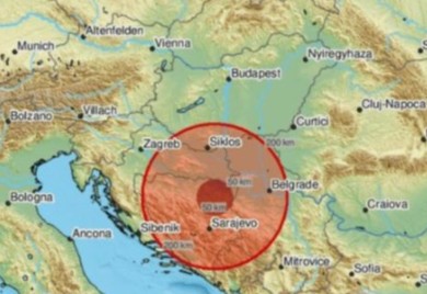 Treslo se tlo: Zemljotres u BiH