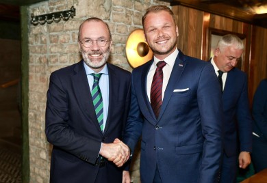 Šta Draško traži kod političkog šefa Kristijana Šmita?
