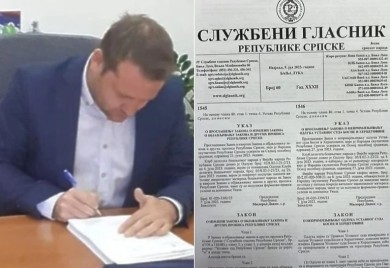 Službeni glasnik RS objavio Ukaze predsjednika o proglašenju Zakona o referendumu i Izbornog zakona
