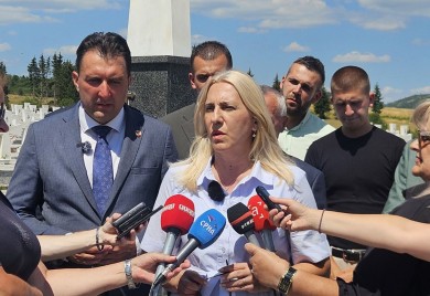 Cvijanović: Dužni smo samo ljudima koji su odbranili Srpsku (VIDEO)