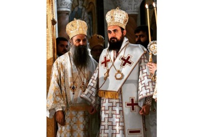 Patrijarh Porfirije ustoličio vladiku Justina