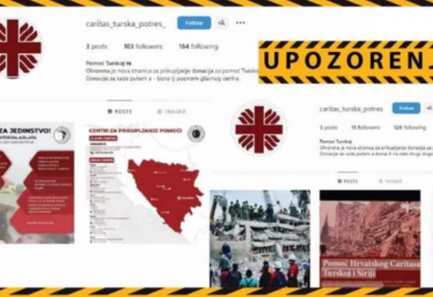 Karitas BiH upozorio: Zloupotrebljava se materijal za pomoć Turskoj i Siriji
