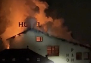 Višemilionska šteta na Hotelu Pahuljica nakon sinoćnjeg požara