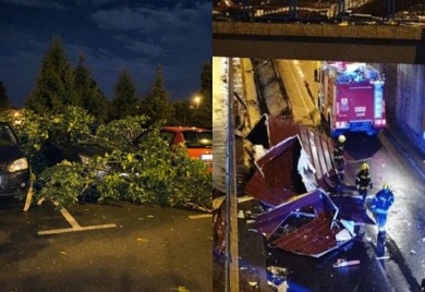 Snažno nevrijeme pogodilo Zagreb