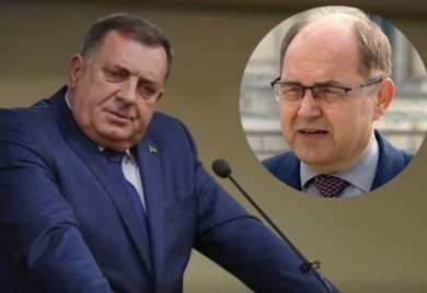 Dodik zaprijetio Šmitu: Ako se pojavi u Srpskoj, dočekaćemo ga jajima
