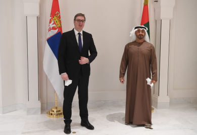 Vučić ugostio Muhameda bin Zajeda