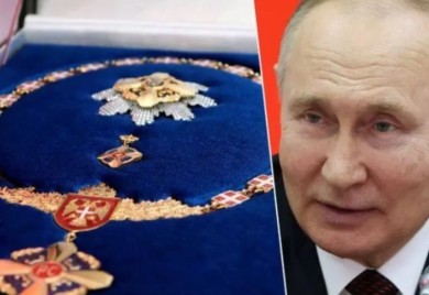 Ne smiruje se bura oko dodjele ordena Vladimiru Putinu
