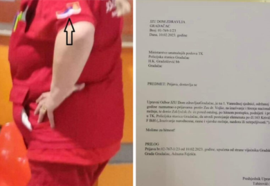 UZBUNA U GRADAČCU: Doktorica Vojka radila sa malom srpskom zastavom na rukavu, čekaju je sankcije