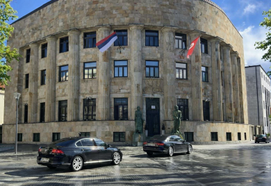 Konferencija za novinare delegacije Srpske poslije boravka u Moskvi