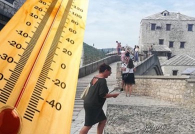 Na snazi upozorenje na vrućinu: Vrijeme danas izuzetno toplo