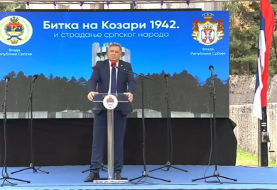 Dodik: Kozara je simbol svih srpskih stradanja