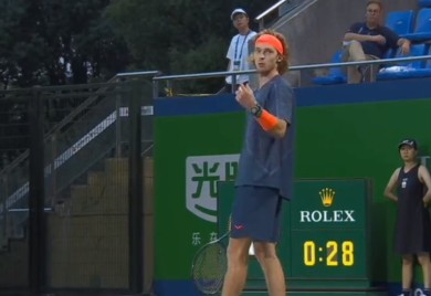 Nezapamćena situacija na teniskom meču: "Možeš li, molim te, prestati da jedeš" (VIDEO)