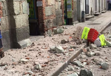 Snažan zemljotres pogodio Meksiko
