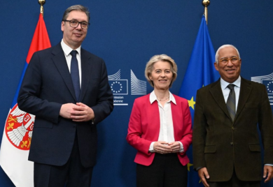 Vučić u Briselu: Pitanje je samo kada će doći upozorenje Amerike