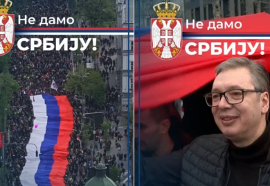 OBJAVLJEN SPOT Poziv na svenarodni skup u Beogradu danas u 19 časova VIDEO