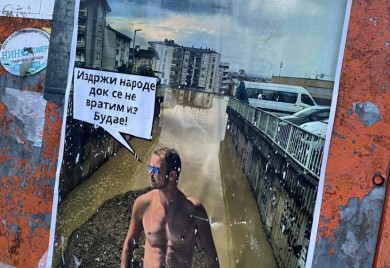 “Izdrži narode dok se ne vratim iz Budve”: Naselja oblijepljena fotošopiranim plakatima sa Stanivukovićem u "gro planu"