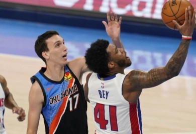 Pokuševski osvojio 11 poena za Detroit