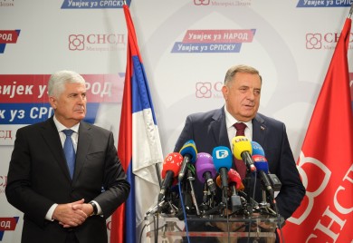 Dodik i Čović u Banjaluci: SNSD i HDZ BiH nastavljaju zajednički rad, prvo konstituisanje Predsjedništva