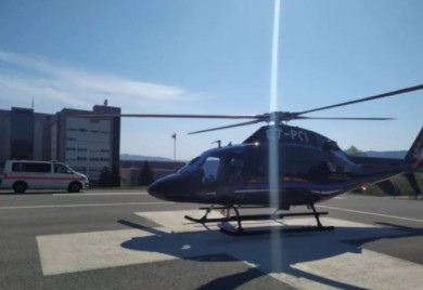 Izvršen vazdušno-medicinski transport bebe iz Foče u Banjaluku