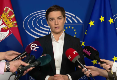 Brnabić: Blokaderi iz bivše vlasti u histeriji zbog dolaska evroparlamentaraca