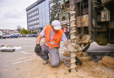 Počela ispitivanja terena na Krašovom parkingu u Banjaluci
