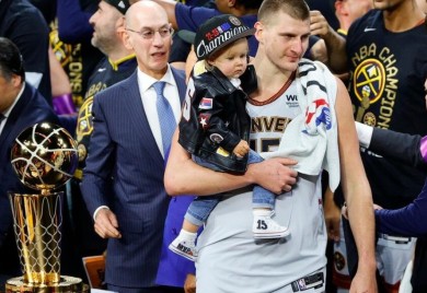 Najljepši trenutak: Jokićeva ćerkica „ukrala“ šou FOTO, VIDEO